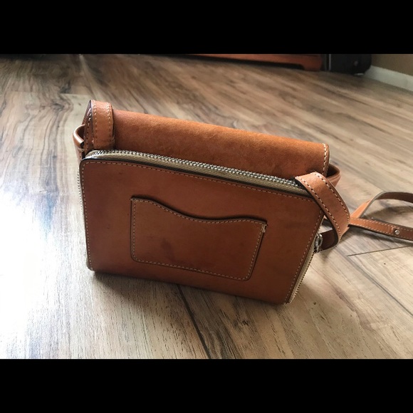 Banana republic leather crossbody purse - Picture 4 of 6